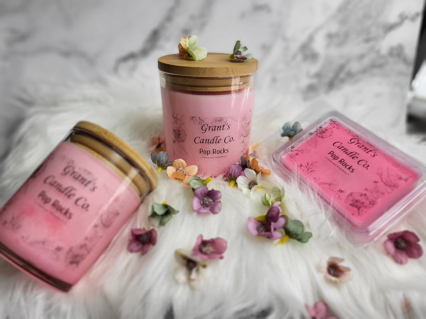 Pop Rocks Wickless Candle